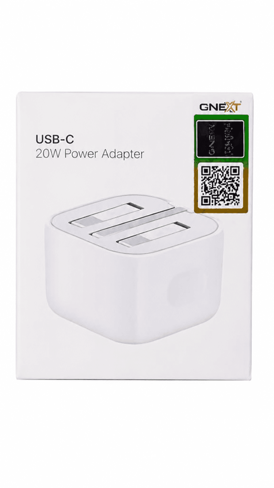 APPLE 20 WATT ADAPTER (GNEXT)